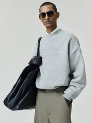 Embossed FW26 90s Relaxed Crewneck