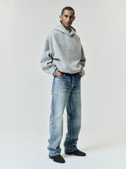 Embossed FW26 90s Relaxed Hoodie
