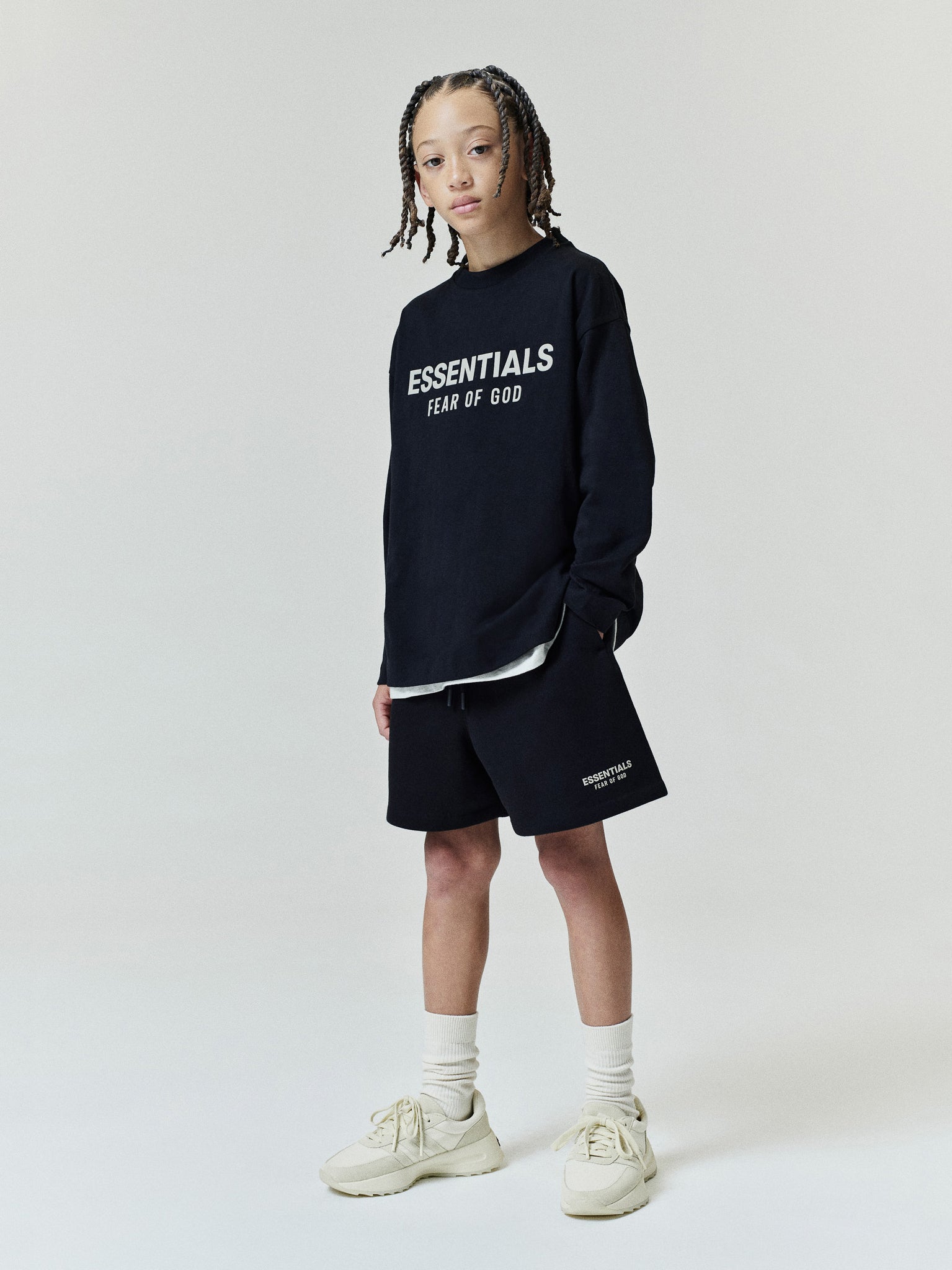 Kids Essentials FW26 Classic Long Sleeve Tee