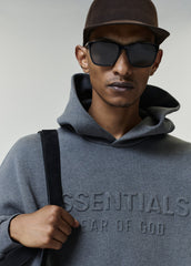 Embossed FW26 90s Relaxed Hoodie